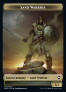 Soldier // Sand Warrior Double-sided Token [Dominaria United Tokens] - Destination Retro