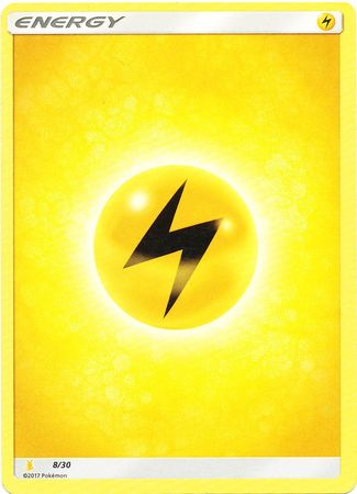 Lightning Energy (8/30) [Sun & Moon: Trainer Kit - Lycanroc & Alolan Raichu] - Destination Retro