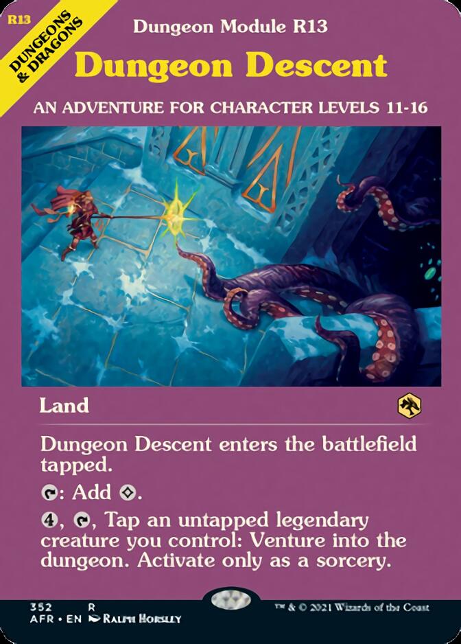 Dungeon Descent (Dungeon Module) [Dungeons & Dragons: Adventures in the Forgotten Realms] - Destination Retro