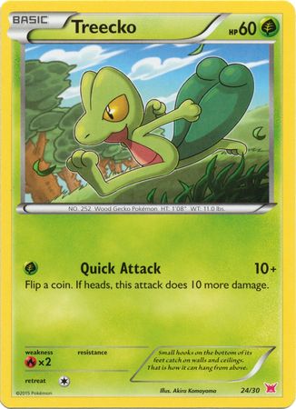 Treecko (24/30) [XY: Trainer Kit - Latias & Latios] - Destination Retro