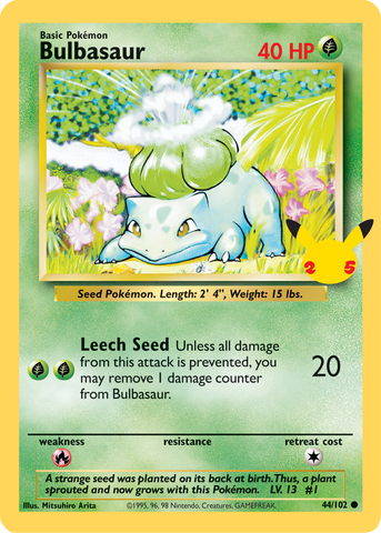 Bulbasaur [First Partner Pack] - Destination Retro