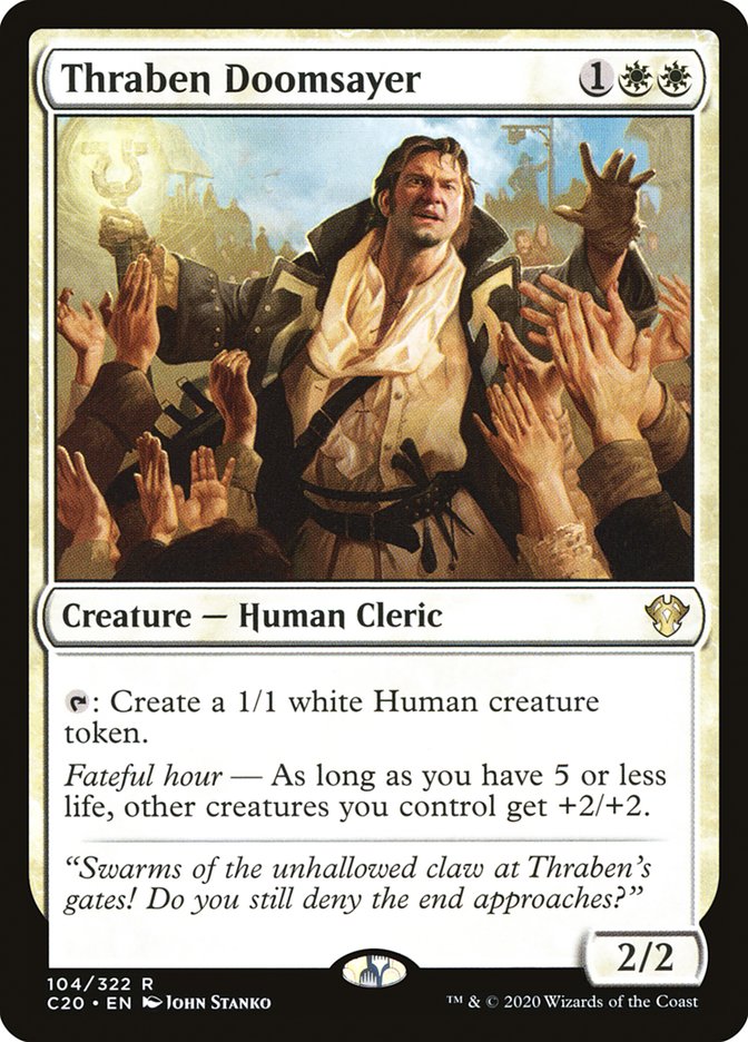 Thraben Doomsayer [Commander 2020] - Destination Retro