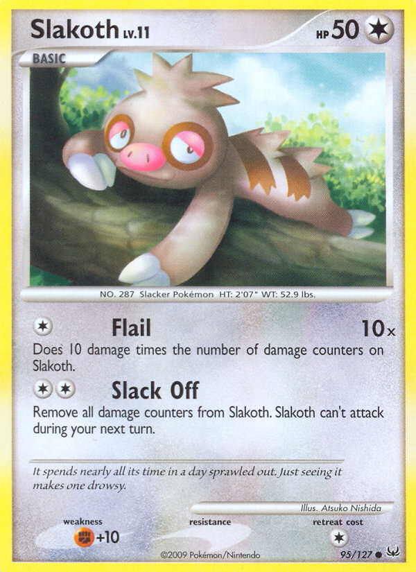 Slakoth (95/127) [Platinum: Base Set] - Destination Retro