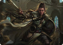 Shanna, Purifying Blade Art Card 1 [Dominaria United Art Series] - Destination Retro