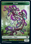 Plant // Treasure Double-sided Token [Kamigawa: Neon Dynasty Commander Tokens] - Destination Retro