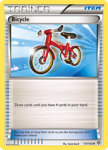 Bicycle (117/135) [Black & White: Plasma Storm] - Destination Retro
