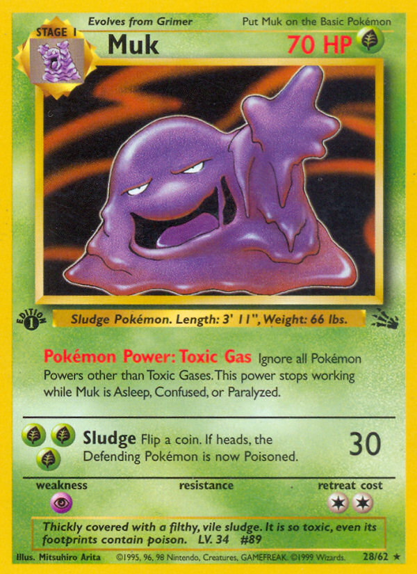Muk (28/62) [Fossil 1st Edition] - Destination Retro