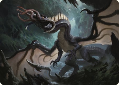 Brainstealer Dragon Art Card [Commander Legends: Battle for Baldur's Gate Art Series] - Destination Retro