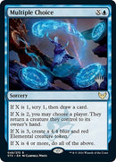 Multiple Choice (Promo Pack) [Strixhaven: School of Mages Promos] - Destination Retro