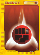 Fighting Energy (160/165) [Expedition: Base Set] - Destination Retro