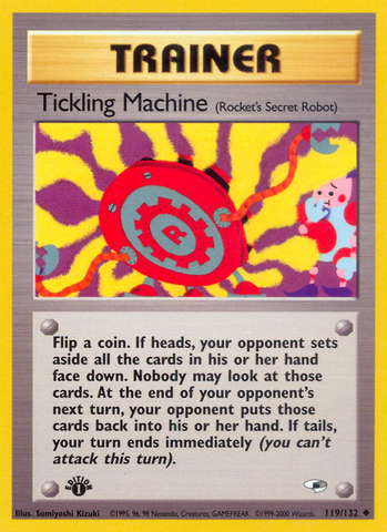 Tickling Machine (119/132) [Gym Heroes 1st Edition] - Destination Retro