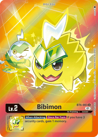 Bibimon [BT6-003] (Alternative Art - Box Topper) [Double Diamond] - Destination Retro