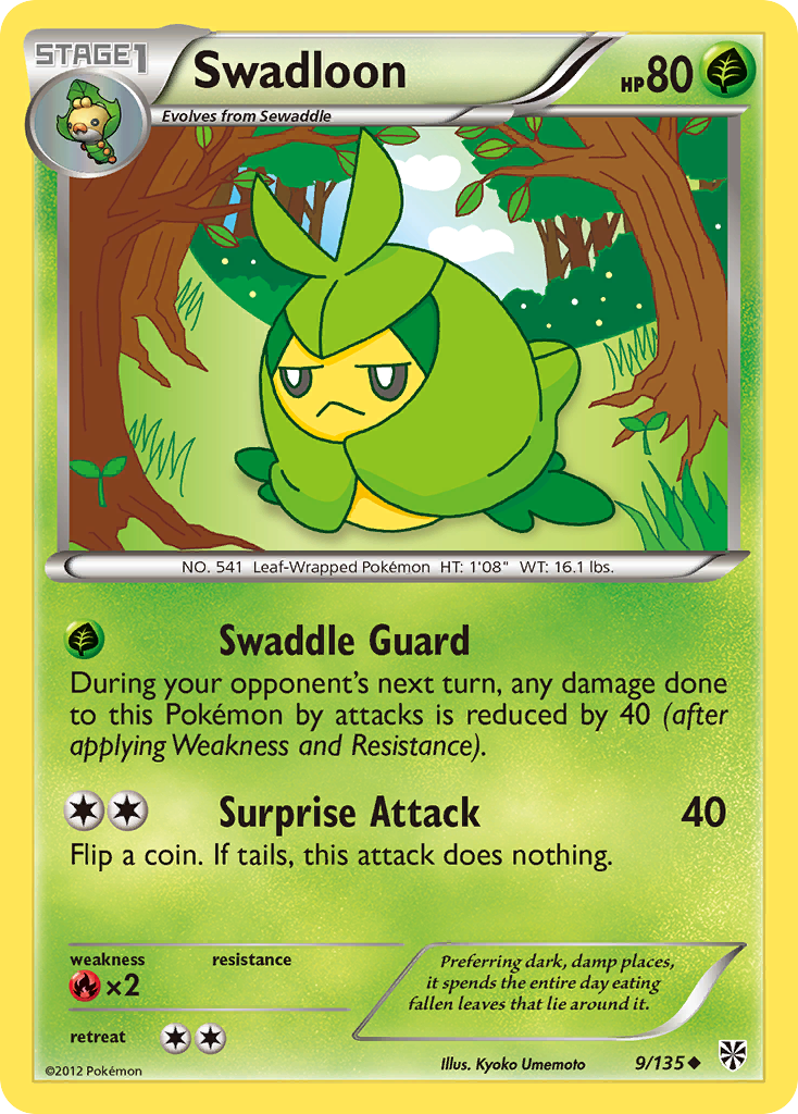 Swadloon (9/135) [Black & White: Plasma Storm] - Destination Retro