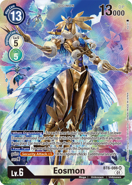 Eosmon [BT6-086] (Alternate Art) [Double Diamond] - Destination Retro