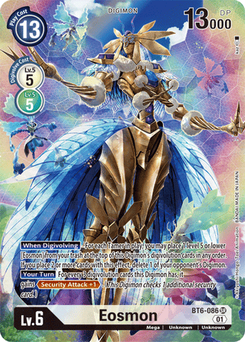 Eosmon [BT6-086] (Alternate Art) [Double Diamond] - Destination Retro