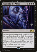 Peer into the Abyss (Promo Pack) [Core Set 2021 Promos] - Destination Retro