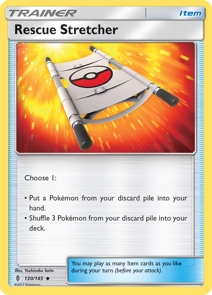 Rescue Stretcher (130/145) [Sun & Moon: Guardians Rising] - Destination Retro