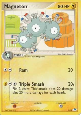 Magneton (5/10) [EX: Trainer Kit - Latios] - Destination Retro