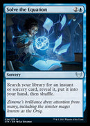 Solve the Equation [Strixhaven: School of Mages] - Destination Retro