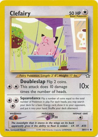 Clefairy (30/111) [Neo Genesis Unlimited] - Destination Retro