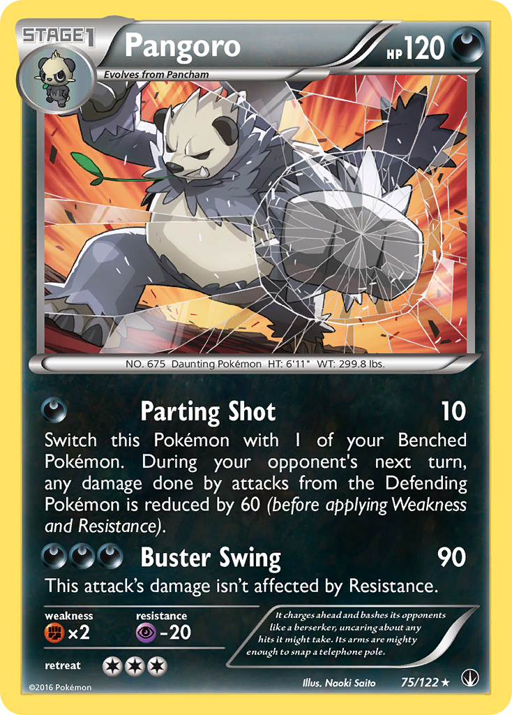 Pangoro (75/122) [XY: BREAKpoint] - Destination Retro