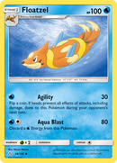 Floatzel (36/156) [Sun & Moon: Ultra Prism] - Destination Retro