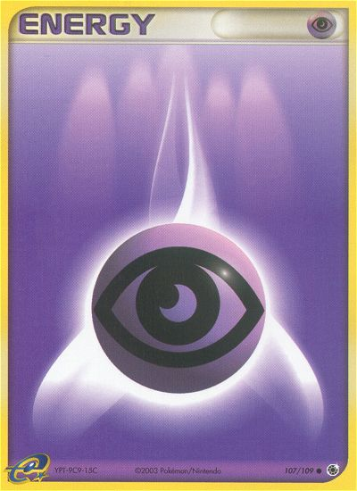 Psychic Energy (107/109) [EX: Ruby & Sapphire] - Destination Retro