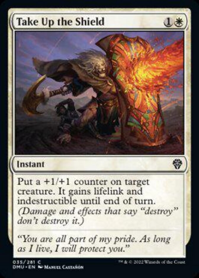 Take Up the Shield [Dominaria United] - Destination Retro