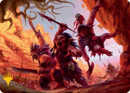 Goblin Art Card (Gold-Stamped Signature) [Dungeons & Dragons: Adventures in the Forgotten Realms Art Series] - Destination Retro