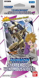 DIGIMON CARD GAME - VENOMOUS VIOLET - STARTER DECK - Destination Retro