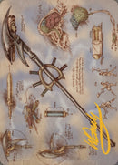 Staff of Domination Art Card (Gold-Stamped Signature) [The Brothers' War Art Series] - Destination Retro