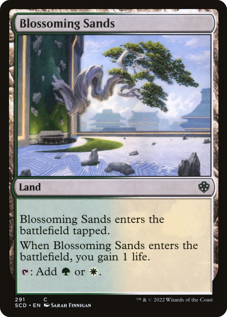Blossoming Sands [Starter Commander Decks] - Destination Retro