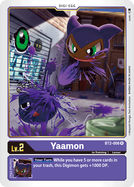 Yaamon [BT2-008] [Release Special Booster Ver.1.0] - Destination Retro