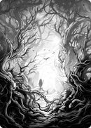 Forest 1 Art Card [Innistrad: Midnight Hunt Art Series] - Destination Retro