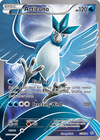Articuno (25/83) [XY: Generations] - Destination Retro