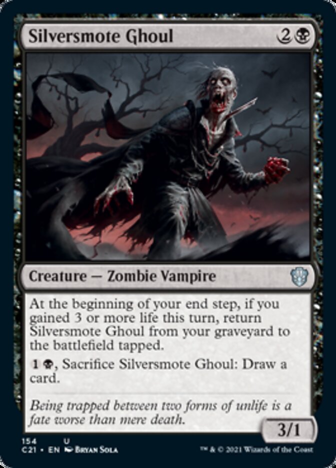 Silversmote Ghoul [Commander 2021] - Destination Retro