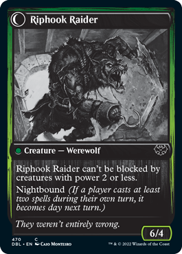 Hookhand Mariner // Riphook Raider [Innistrad: Double Feature] - Destination Retro