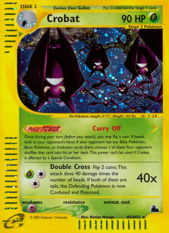 Crobat (H5/H32) [Skyridge] - Destination Retro