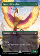 Birds of Paradise (Anime Borderless) [Ravnica Remastered] - Destination Retro