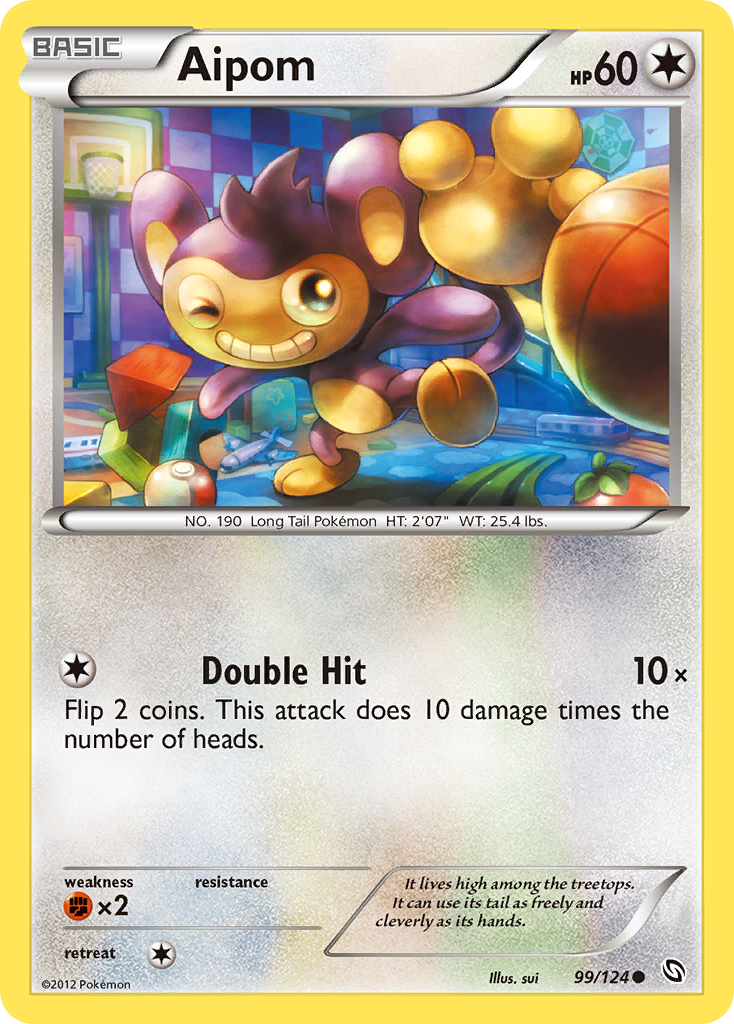 Aipom (99/124) [Black & White: Dragons Exalted] - Destination Retro