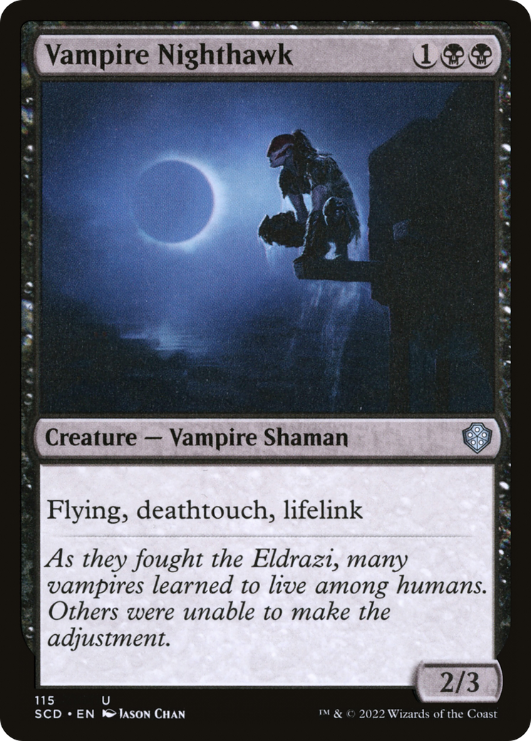 Vampire Nighthawk [Starter Commander Decks] - Destination Retro