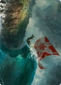 Run Ashore Art Card [Kaldheim: Art Series] - Destination Retro