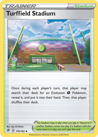Turffield Stadium (170/192) [Sword & Shield: Rebel Clash] - Destination Retro