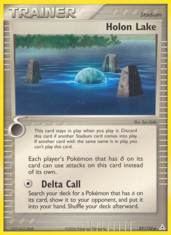 Holon Lake (87/110) [EX: Holon Phantoms] - Destination Retro
