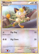 Meowth (12/30) [HeartGold & SoulSilver: Trainer Kit - Gyarados & Raichu] - Destination Retro