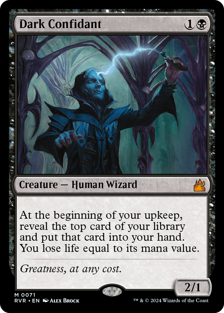 Dark Confidant [Ravnica Remastered] - Destination Retro