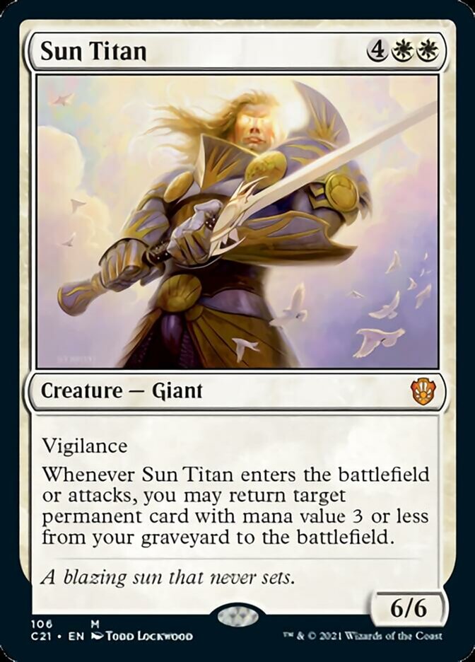 Sun Titan [Commander 2021] - Destination Retro