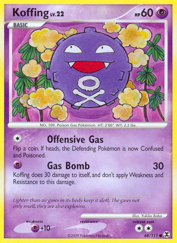 Koffing (68/111) [Rising Rivals] - Destination Retro