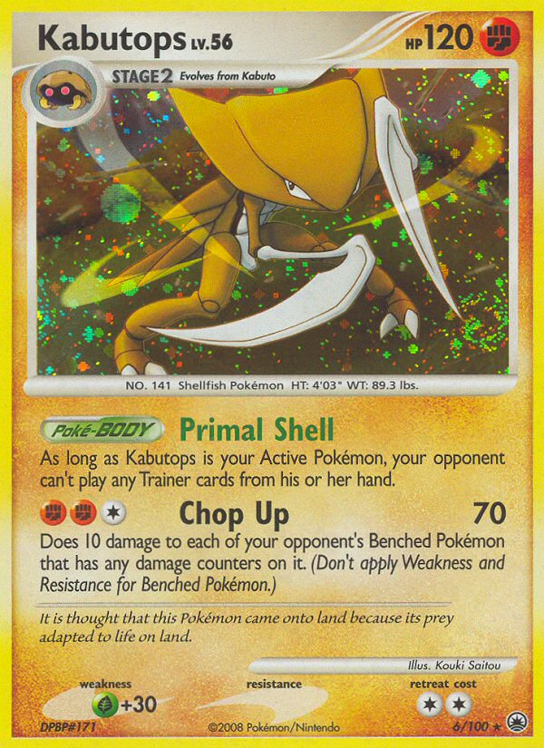 Kabutops (6/100) [Diamond & Pearl: Majestic Dawn] - Destination Retro