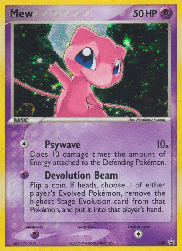Mew (40) [Nintendo: Black Star Promos] - Destination Retro